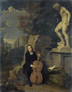 Horemans Jan Josef the Elder (1682-1759) Portrait of Cervetto